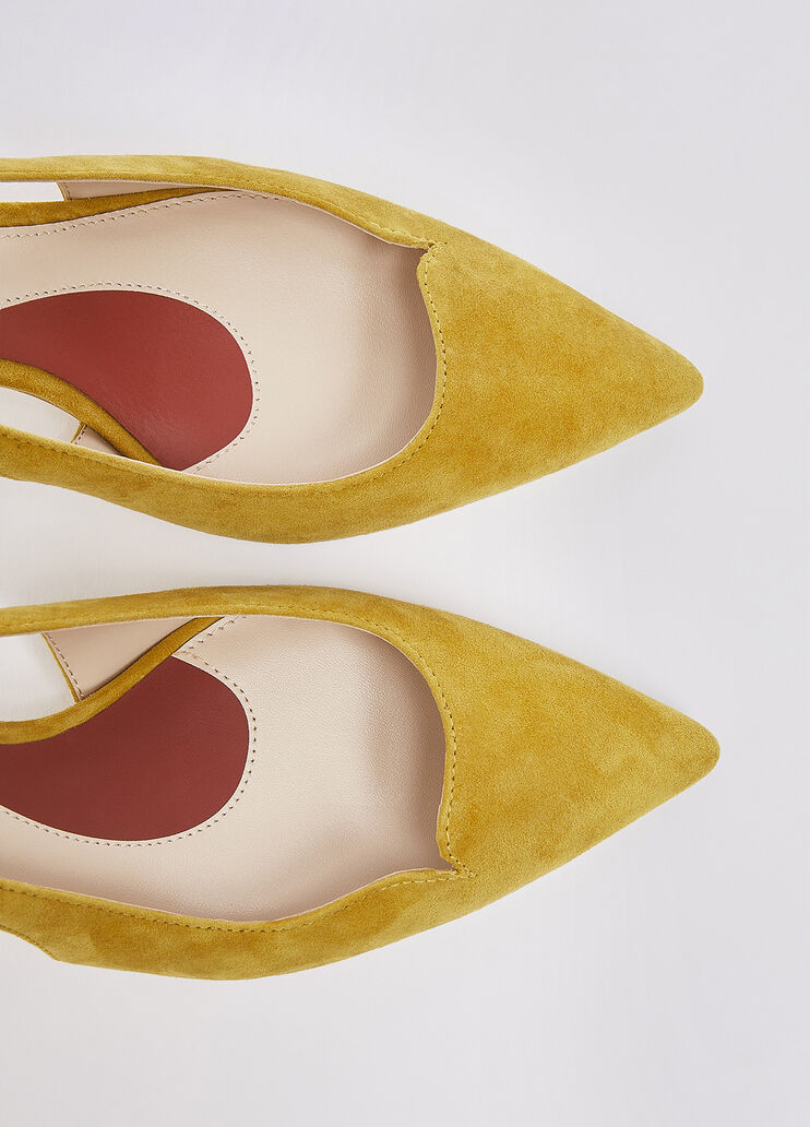 Slingback in camoscio mostarda Liu Jo - medium