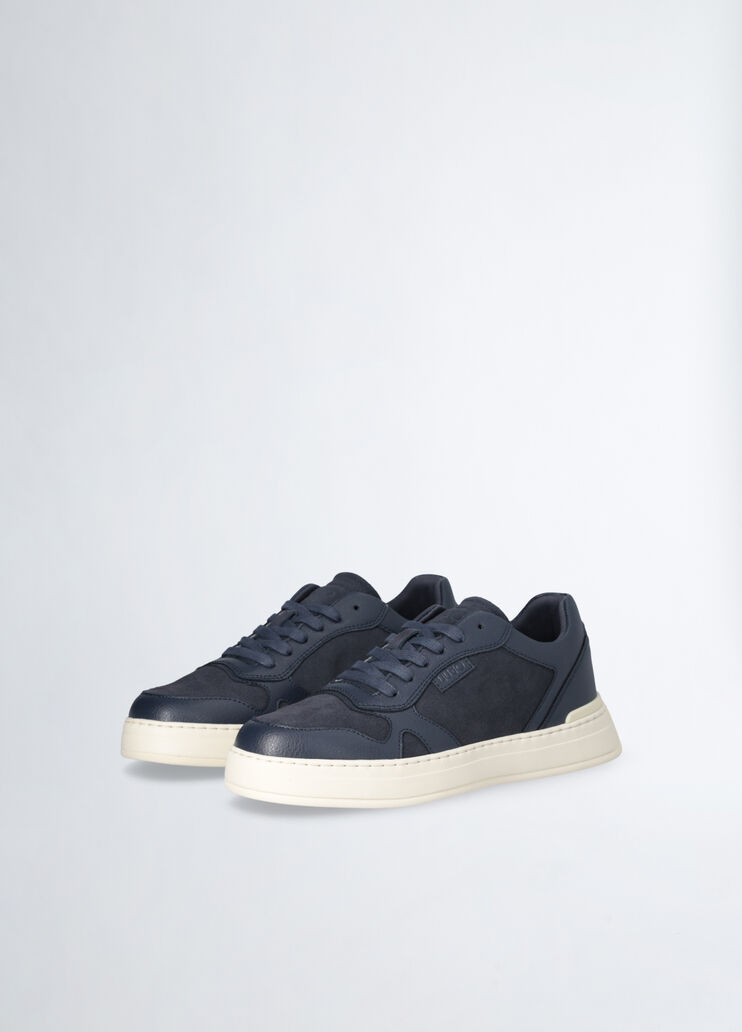 Men's suede sneakers blue Liu Jo - large image number 2 Men's suede sneakers blue Liu Jo - large image number 2