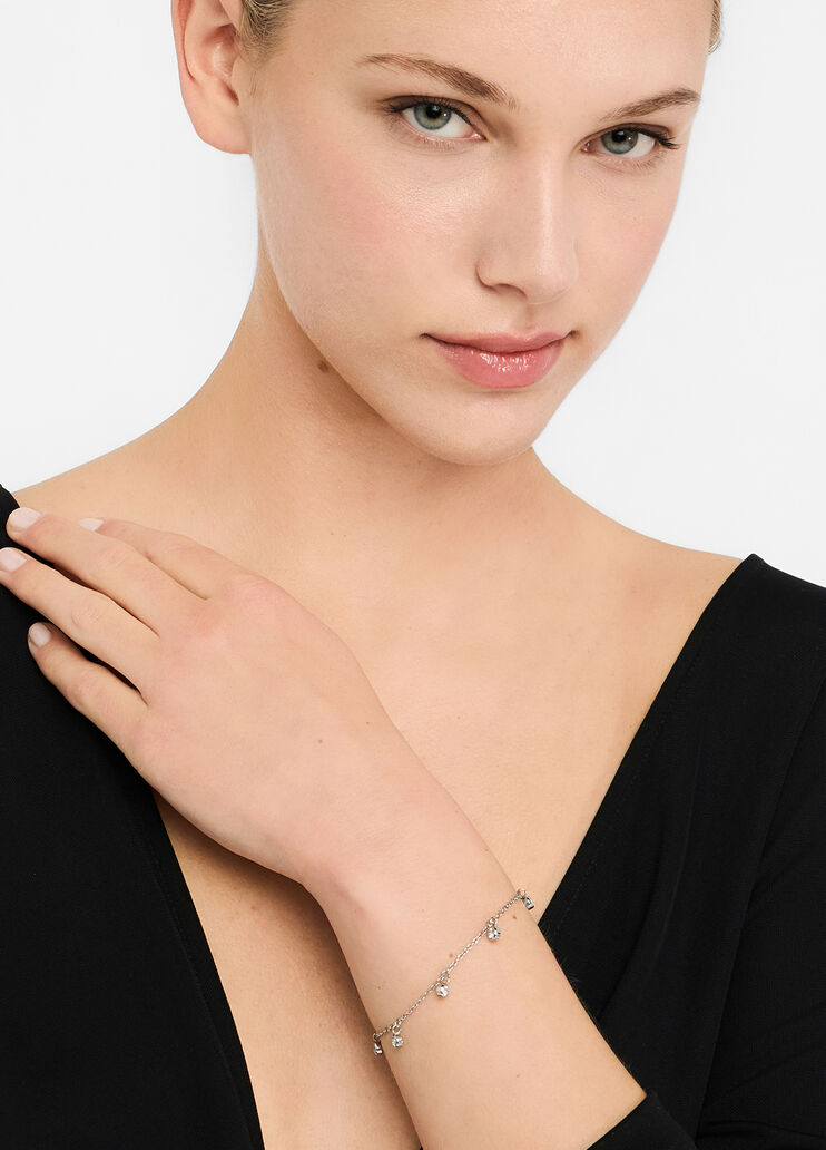 Armband mit eingefassten Schmucksteinen silber Liu Jo - medium