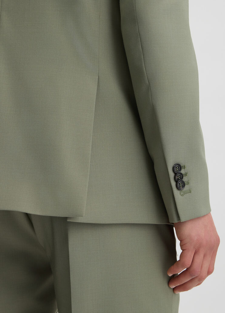 Wool blend jacket sage Liu Jo - large image number 4 Wool blend jacket sage Liu Jo - large image number 4