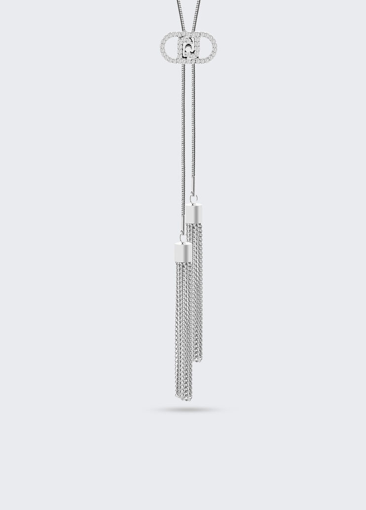 Necklace with metal tassels silver Liu Jo - large image number 2 Necklace with metal tassels silver Liu Jo - large image number 2