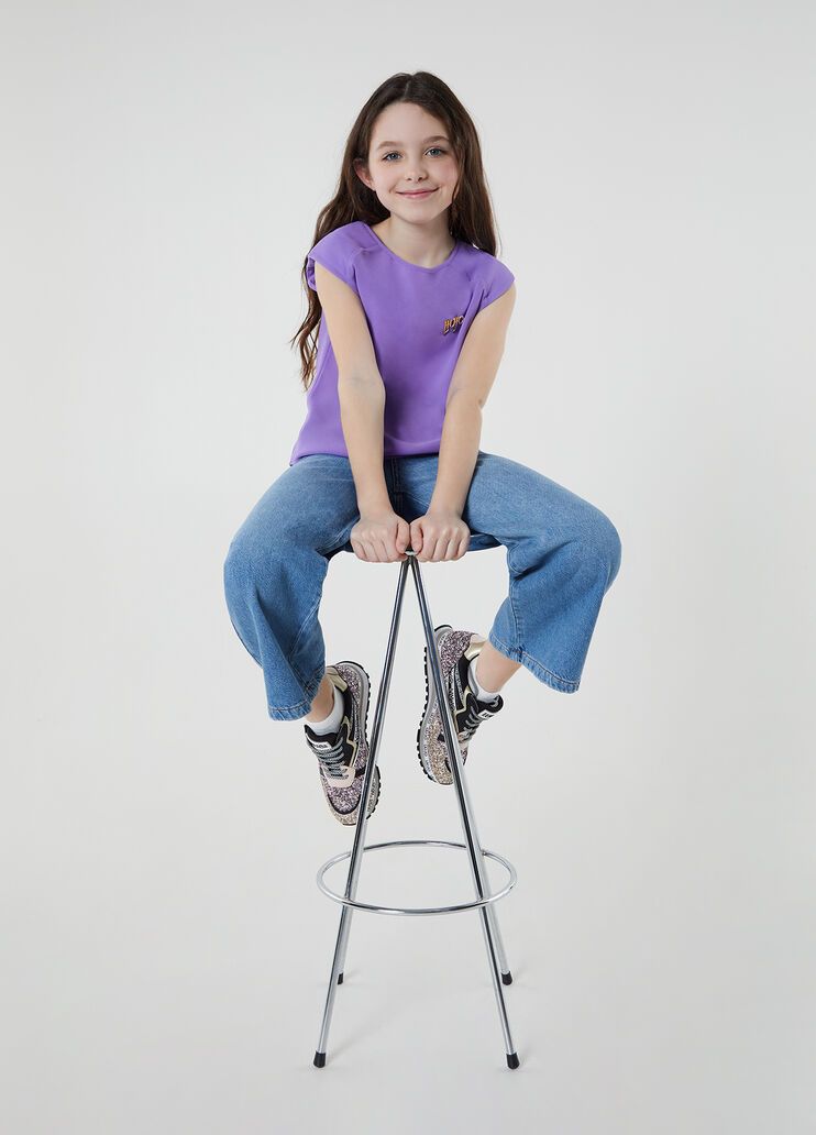 Top with Liu Jo pin lilac Liu Jo - large image number 2