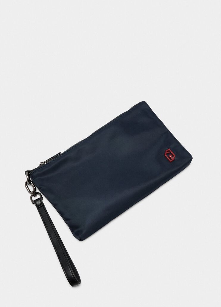 Pochette en nylon gris foncé Liu Jo - large image number 5