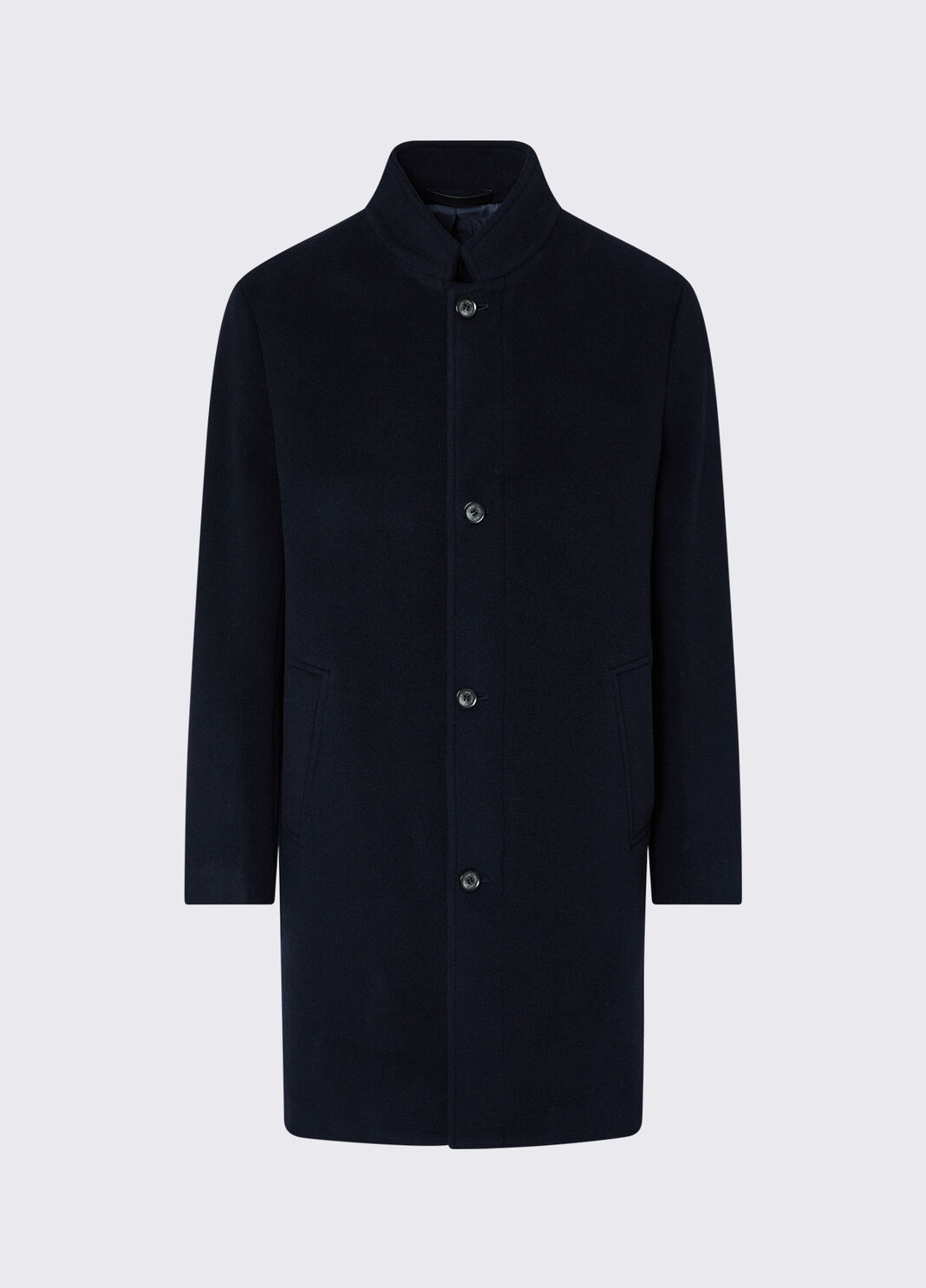 Wool and Cashmere Coat dark blue Liu Jo - large image number 6