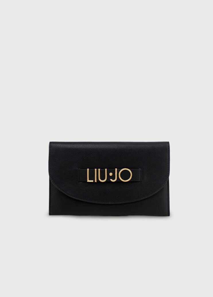 Large wallet with logo Black Liu Jo - large image number 0 Large wallet with logo Black Liu Jo - large image number 0