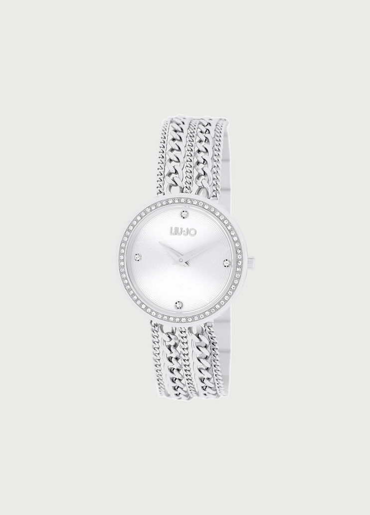 Watch with multi-strand chains  Liu Jo - large image number 0 Watch with multi-strand chains  Liu Jo - large image number 0