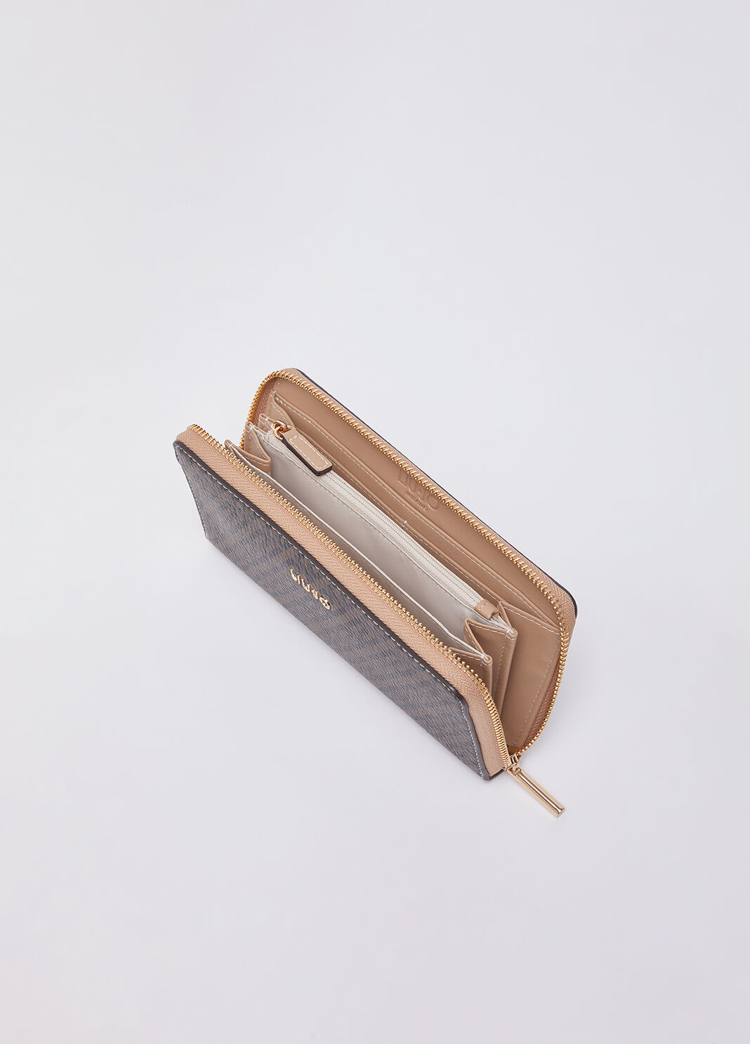 Large monogram wallet dark brown Liu Jo - large image number 3