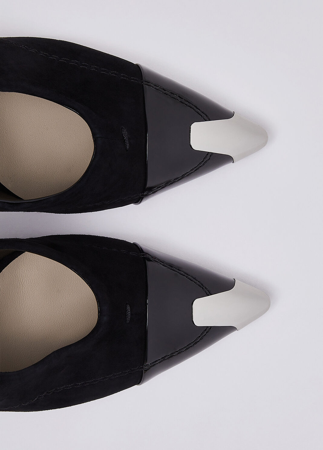 Metallic Toe Cap Pumps black Liu Jo - large image number 6