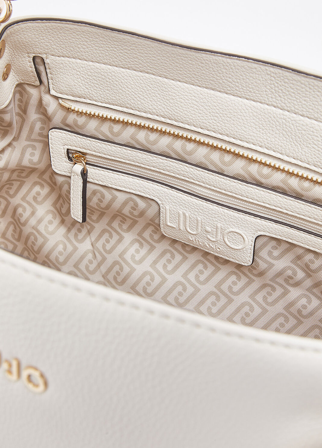 Mittelgro&szlig;e Schultertasche Creme Liu Jo - large image number 6