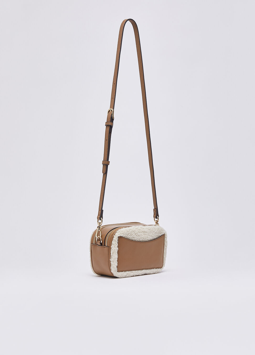 Small crossbody bag in teddy cream Liu Jo - large image number 3