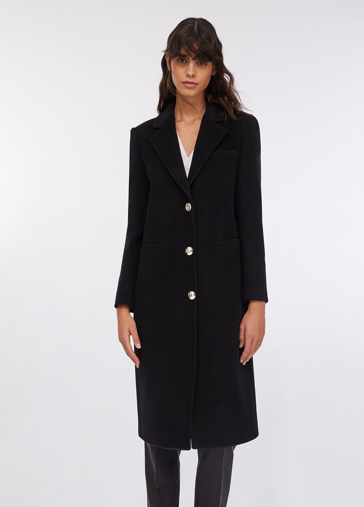 Liu Jo Better wool coat black Liu Jo - large image number 0