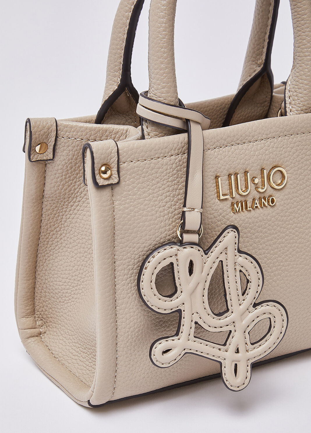 Borsa mini con tracolla jacquard bianco Liu Jo - large image number 4