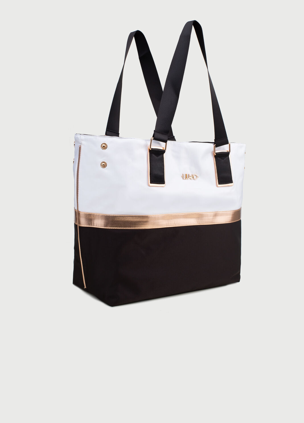 Shopping bag with logo White Liu Jo - large image number 2