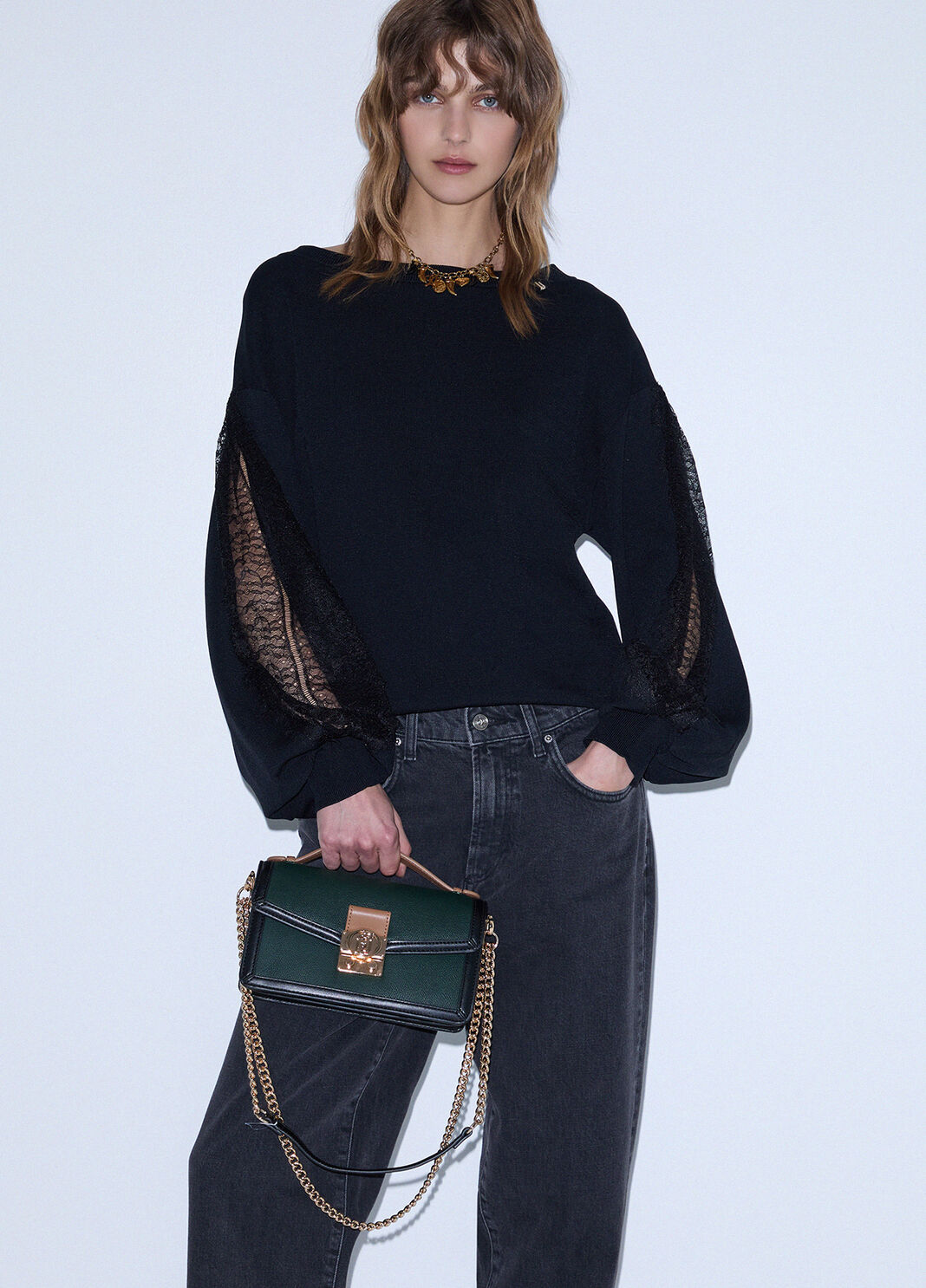 Small crossbody bag dark green Liu Jo - large image number 0