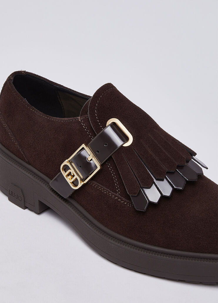 Francesine aus Veloursleder Mokka Liu Jo - medium