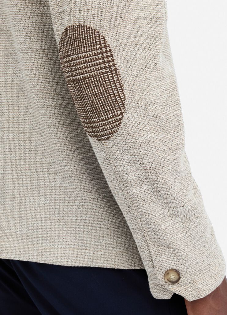 Chemise en maille de coton beige Liu Jo - large image number 4