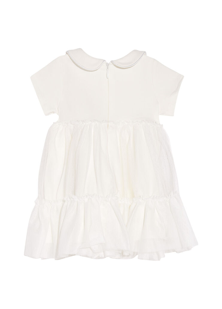 Short tulle dress white Liu Jo - large image number 1 Short tulle dress white Liu Jo - large image number 1