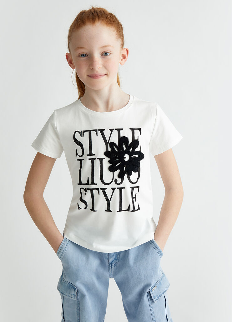 Cotton T-shirt with print Liu Jo Style Liu Jo - medium Cotton T-shirt with print Liu Jo Style Liu Jo - medium