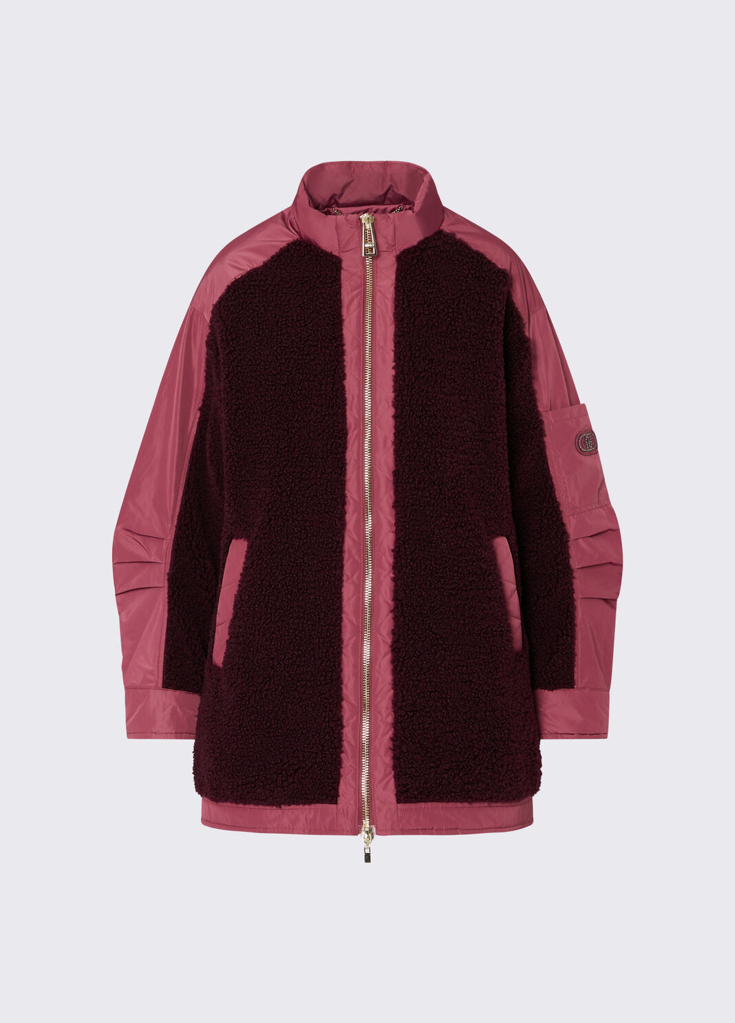 Oversized Teddy Bomber Jacket purple Liu Jo - large image number 6