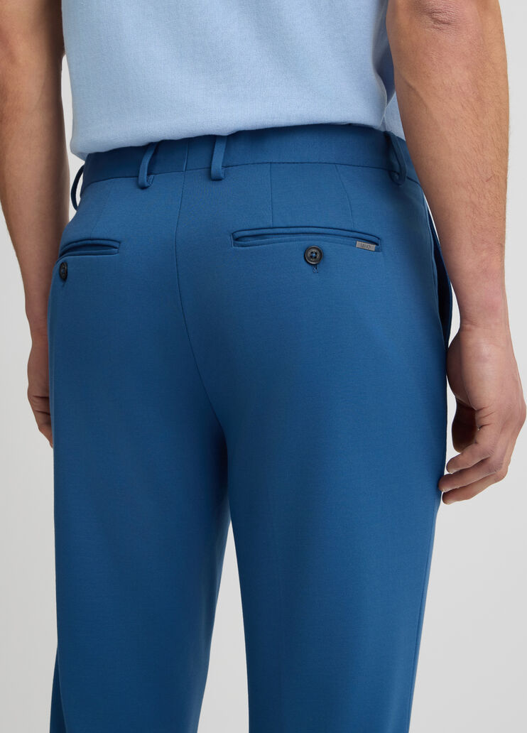 Smart men’s trousers lapis blue Liu Jo - large image number 4 Smart men’s trousers lapis blue Liu Jo - large image number 4
