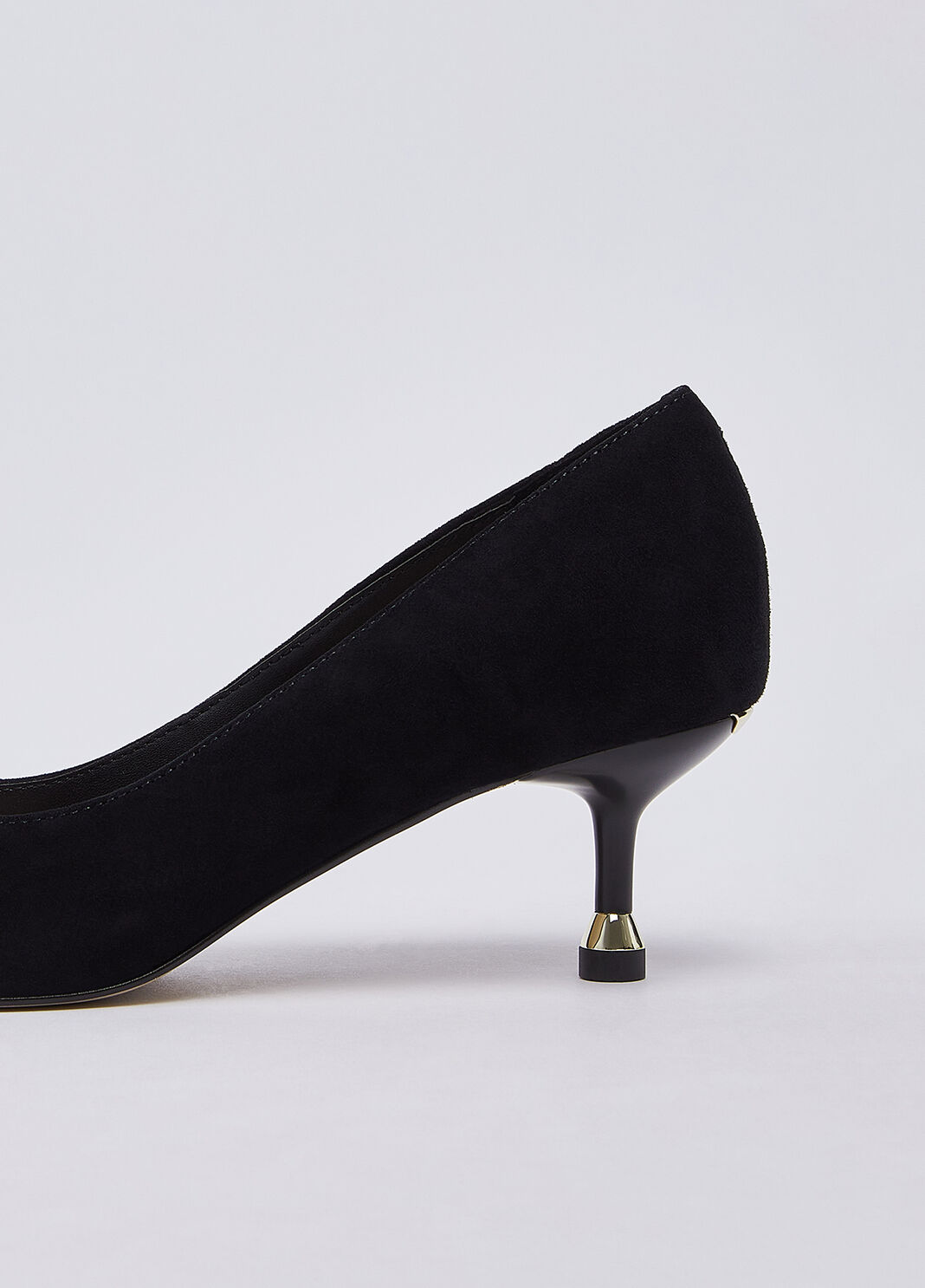 Pumps in suede with heel low black Liu Jo - large image number 4