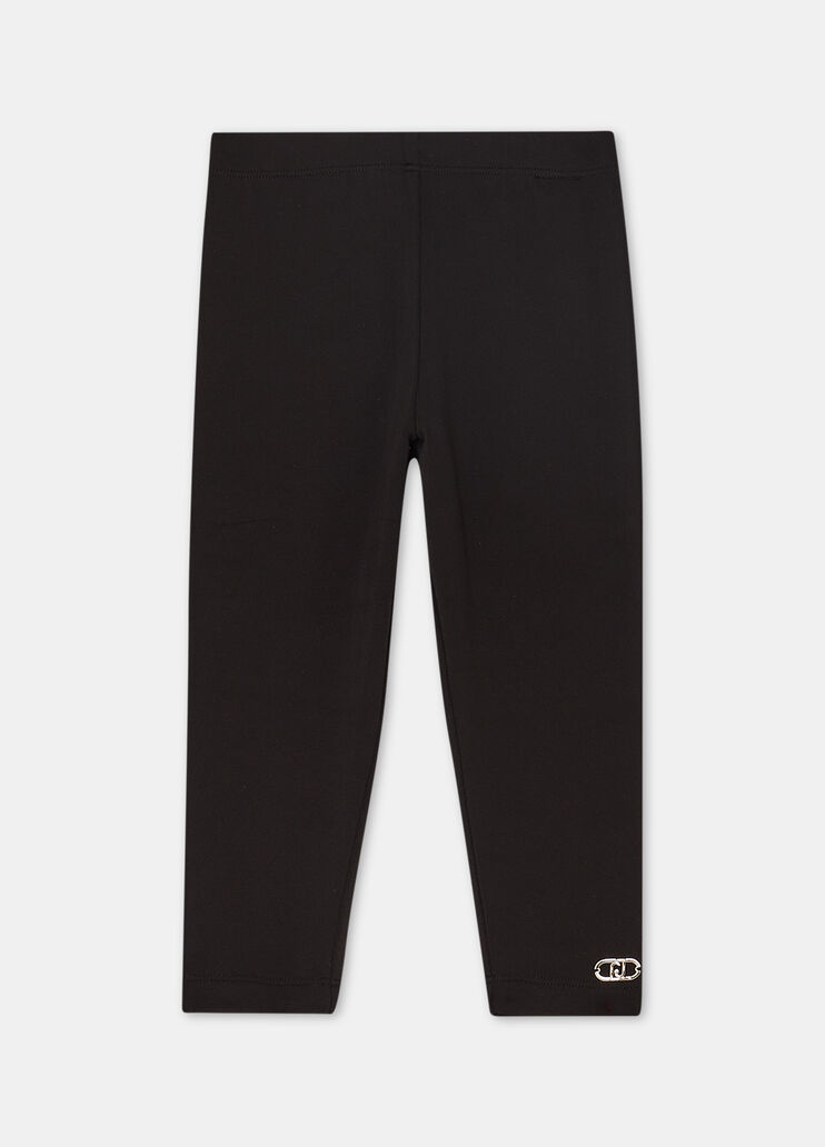 Jersey trousers black Liu Jo - large image number 2 Jersey trousers black Liu Jo - large image number 2