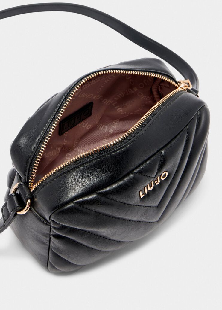 Small quilted crossbody bag black Liu Jo - large image number 6