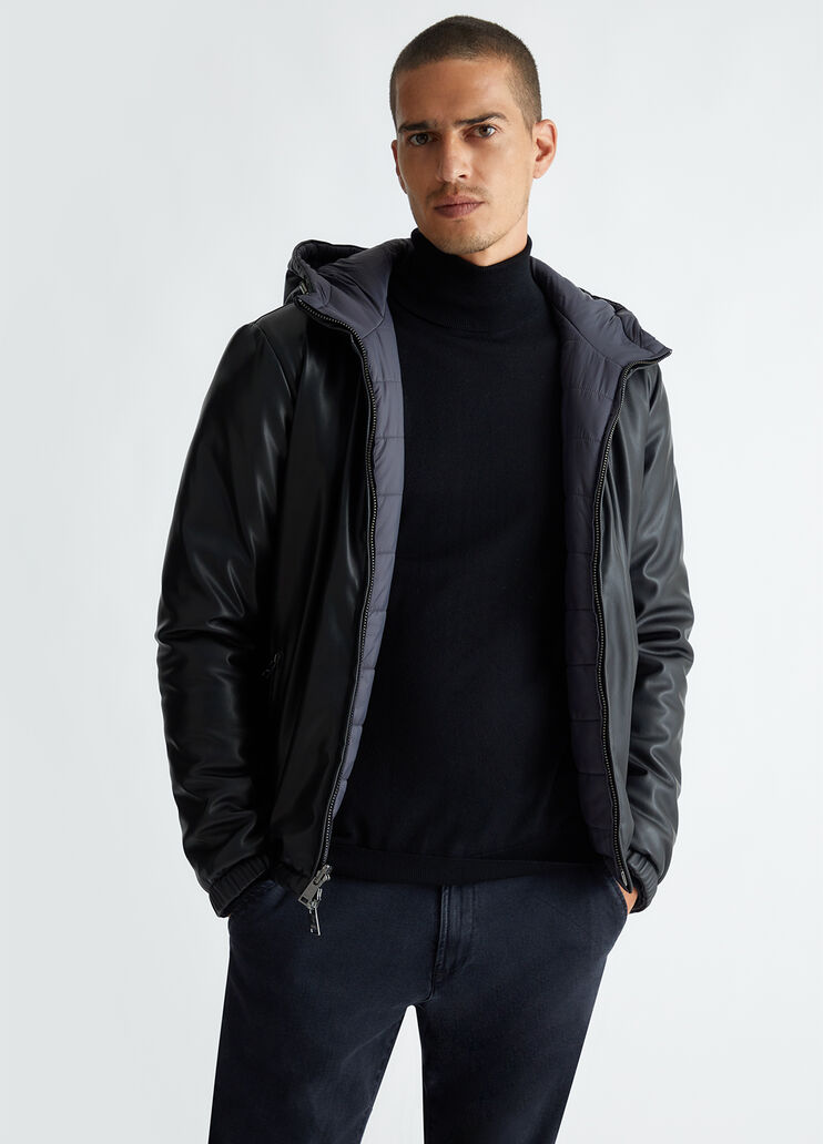 Reversible padded jacket colour black | Liu Jo