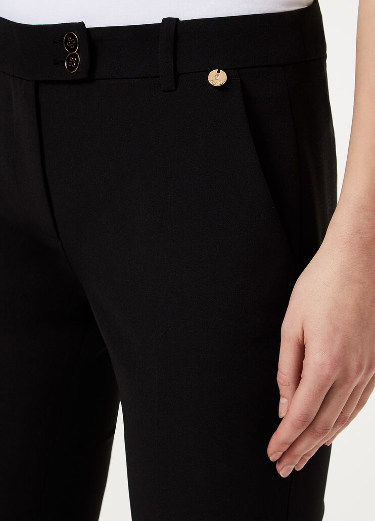Smart bootcut trousers Black Liu Jo - large image number 2