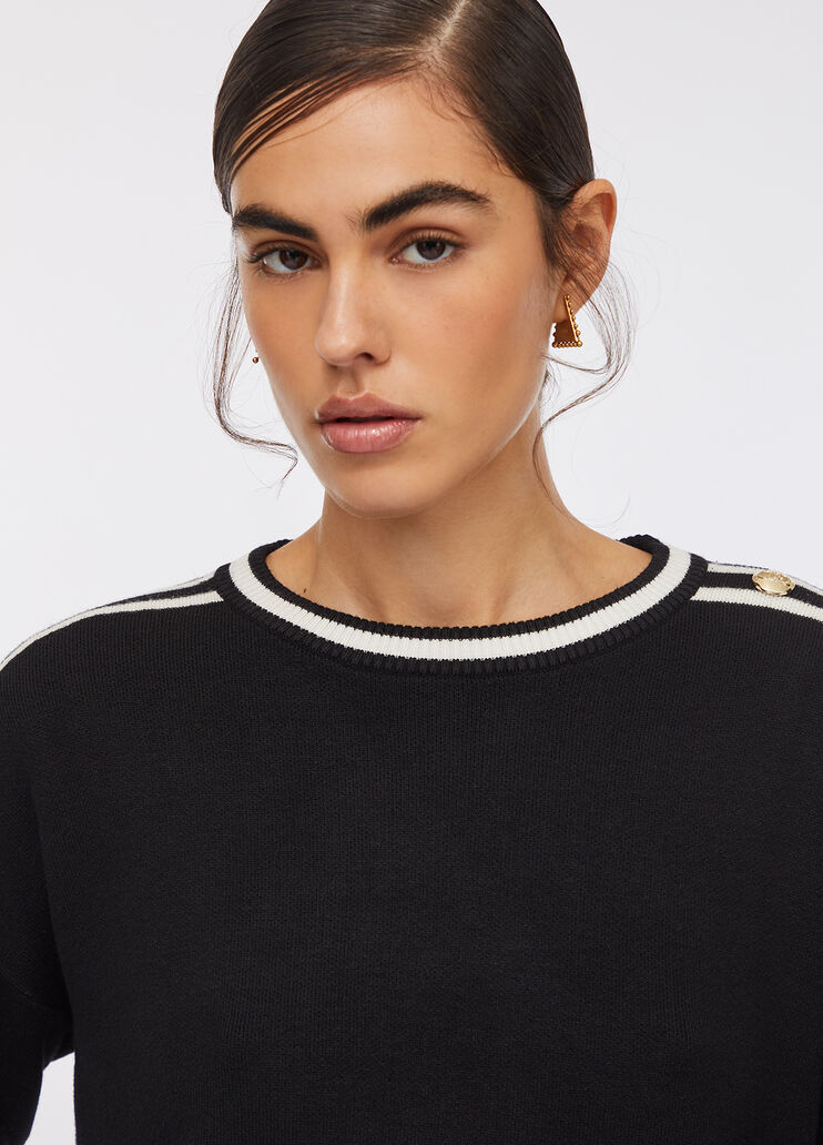 Liu Jo Better top black Liu Jo - large image number 4