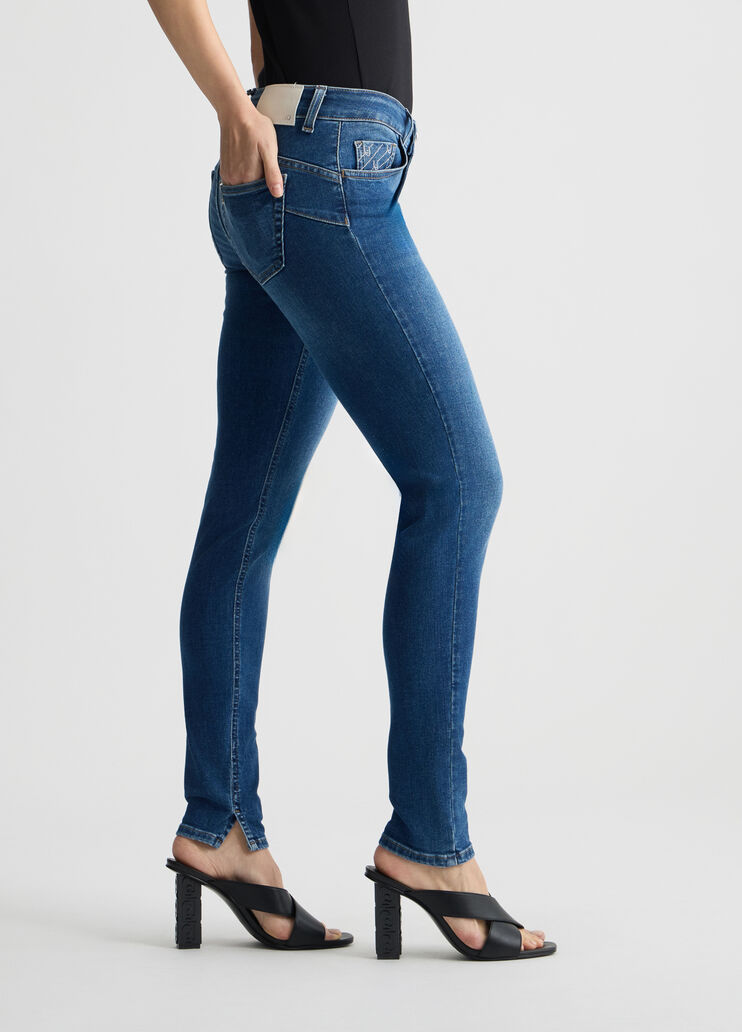 Bottom Up skinny jeans  dark denim Liu Jo - large image number 3 Bottom Up skinny jeans  dark denim Liu Jo - large image number 3