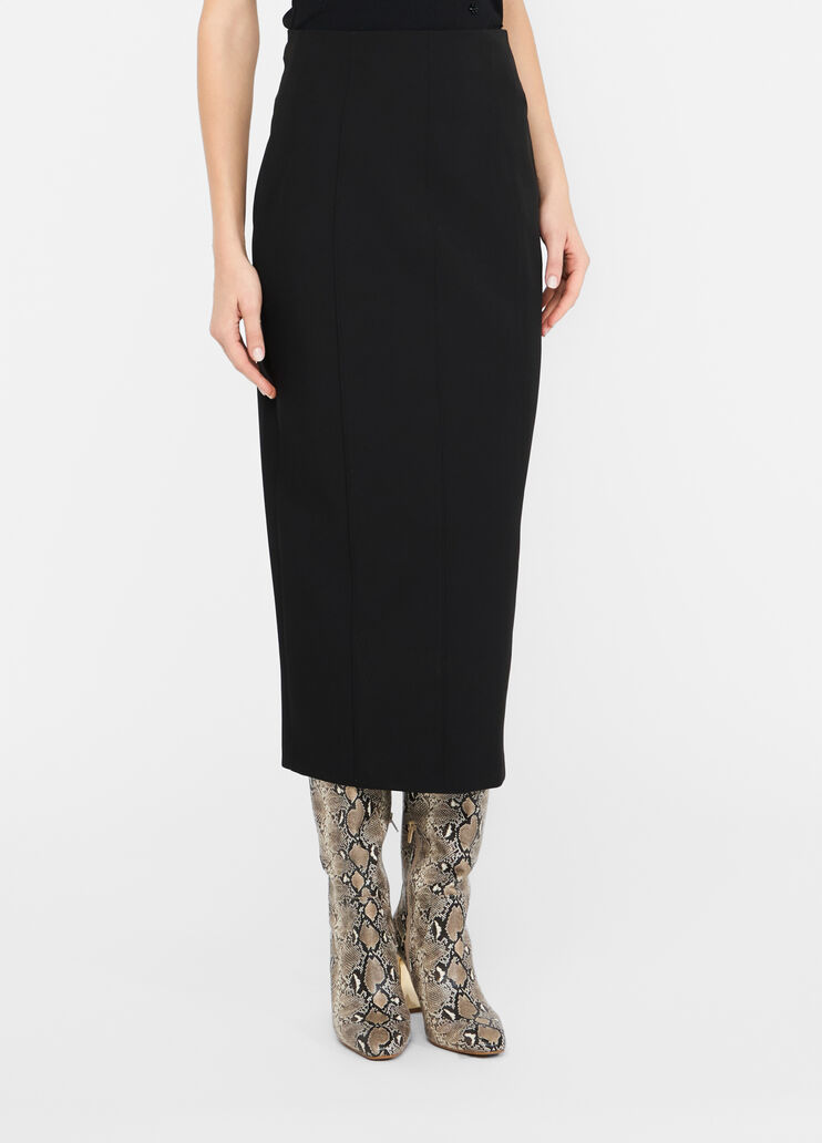 Long skirt with zip black Liu Jo - medium Long skirt with zip black Liu Jo - medium