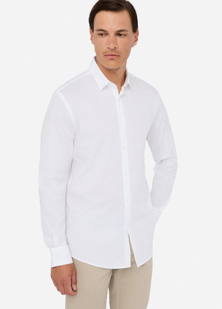 Schmal geschnittenes Hemd Weiß Liu Jo - large image number 2