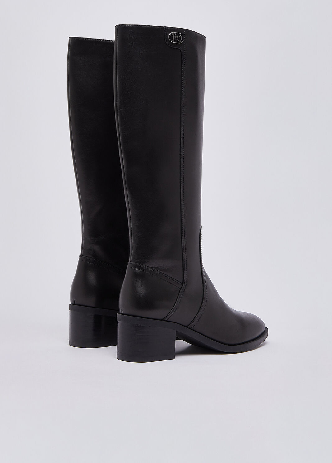 High leather boots black Liu Jo - large image number 2