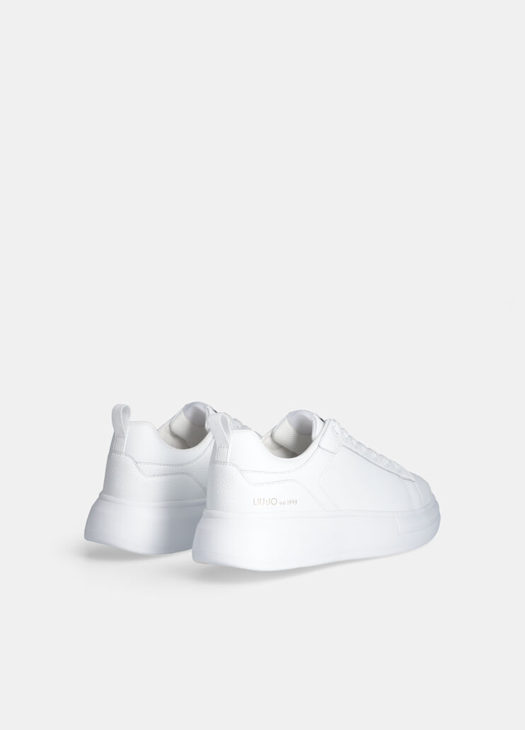 Leather platform sneakers white Liu Jo - large image number 2