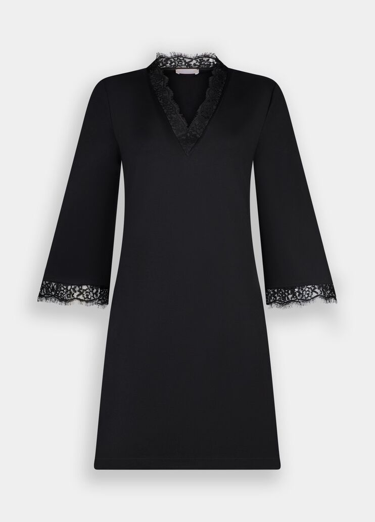 Short dress with lace details black Liu Jo - large image number 6