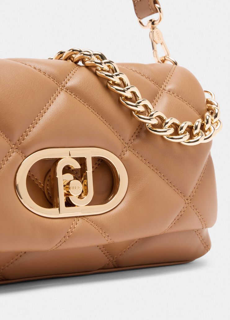 Mittelgroße Tasche LaPuffy aus Matelassé Braun Liu Jo - large image number 4