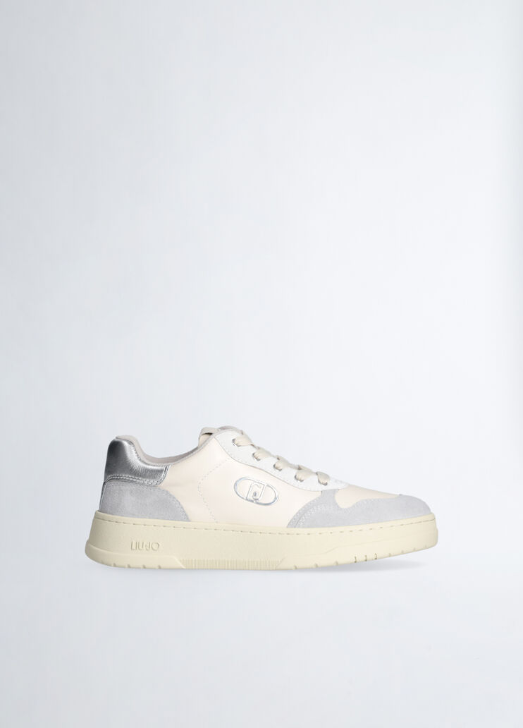 Two-tone suede sneakers grey Liu Jo - medium Two-tone suede sneakers grey Liu Jo - medium