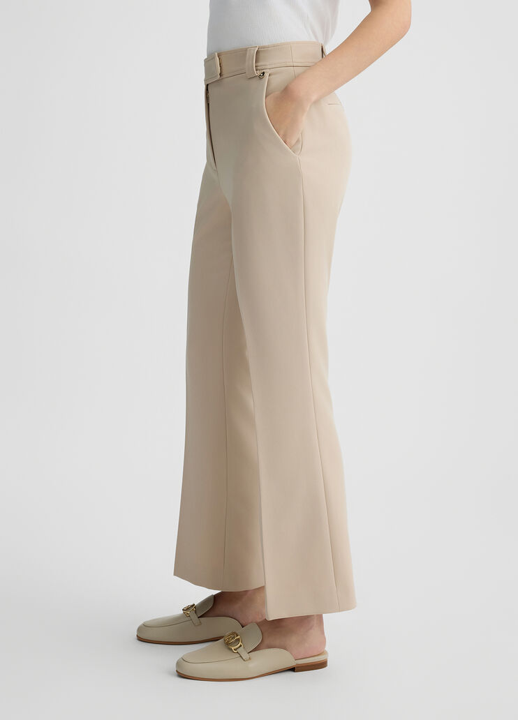 Cropped beige trousers beige Liu Jo - large image number 3 Cropped beige trousers beige Liu Jo - large image number 3