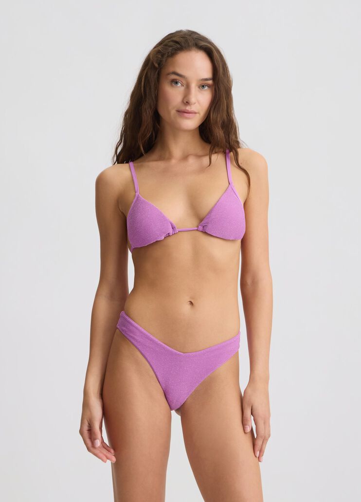 Lurex® bikini purple Liu Jo - large image number 0 Lurex® bikini purple Liu Jo - large image number 0