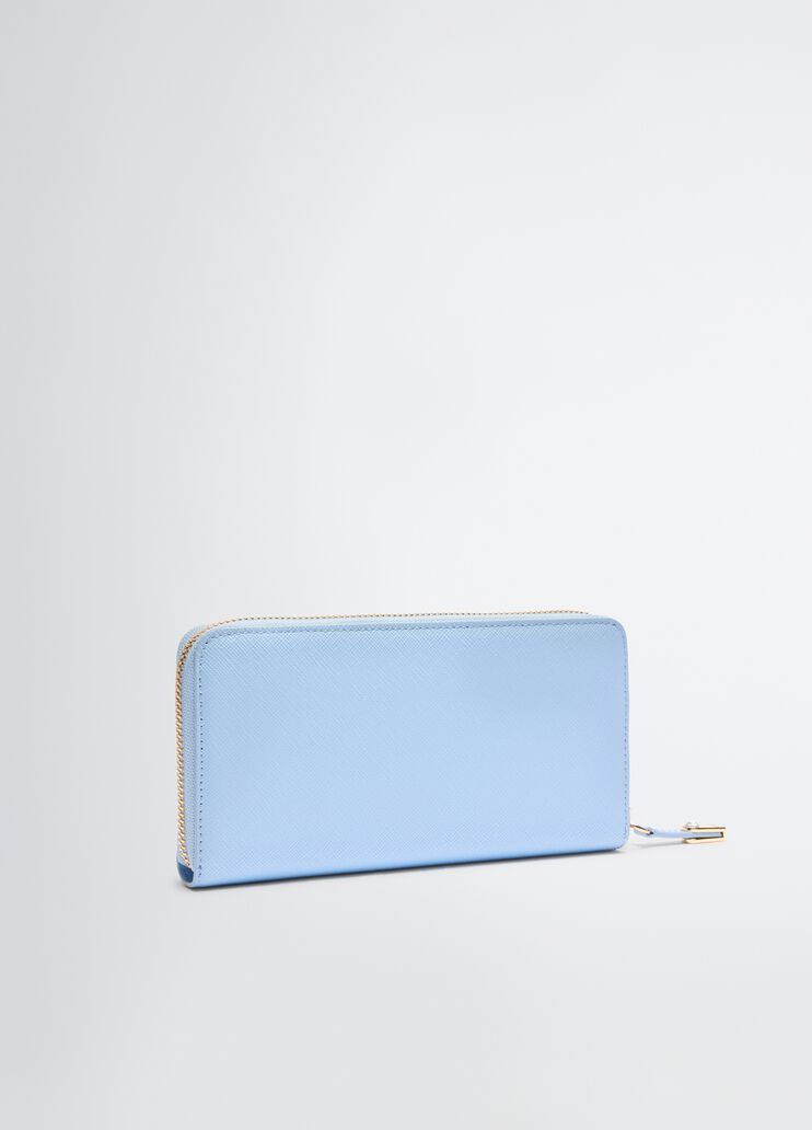 Large zip-around purse light blue Liu Jo - large image number 1 Large zip-around purse light blue Liu Jo - large image number 1