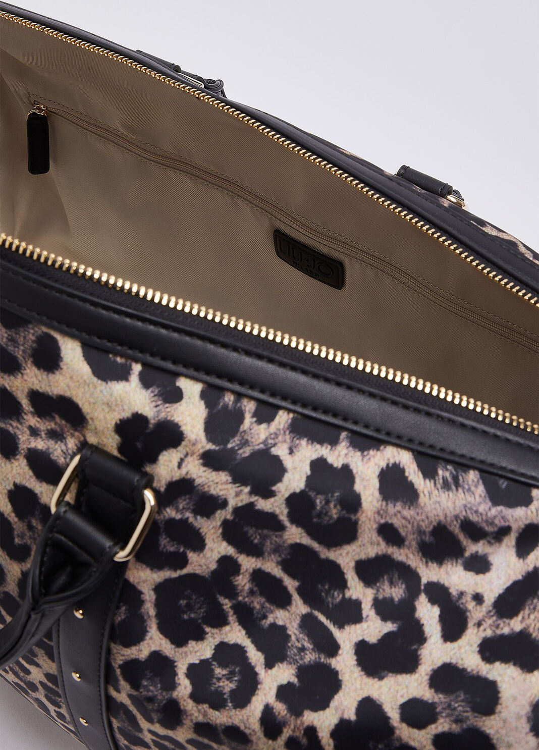 Reisetasche mit Tiermuster Schwarz Animal-Print Liu Jo - large image number 6