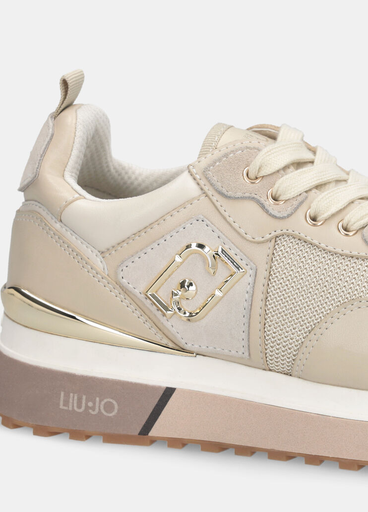 Leather and mesh sneakers rope Liu Jo - large image number 6 Leather and mesh sneakers rope Liu Jo - large image number 6