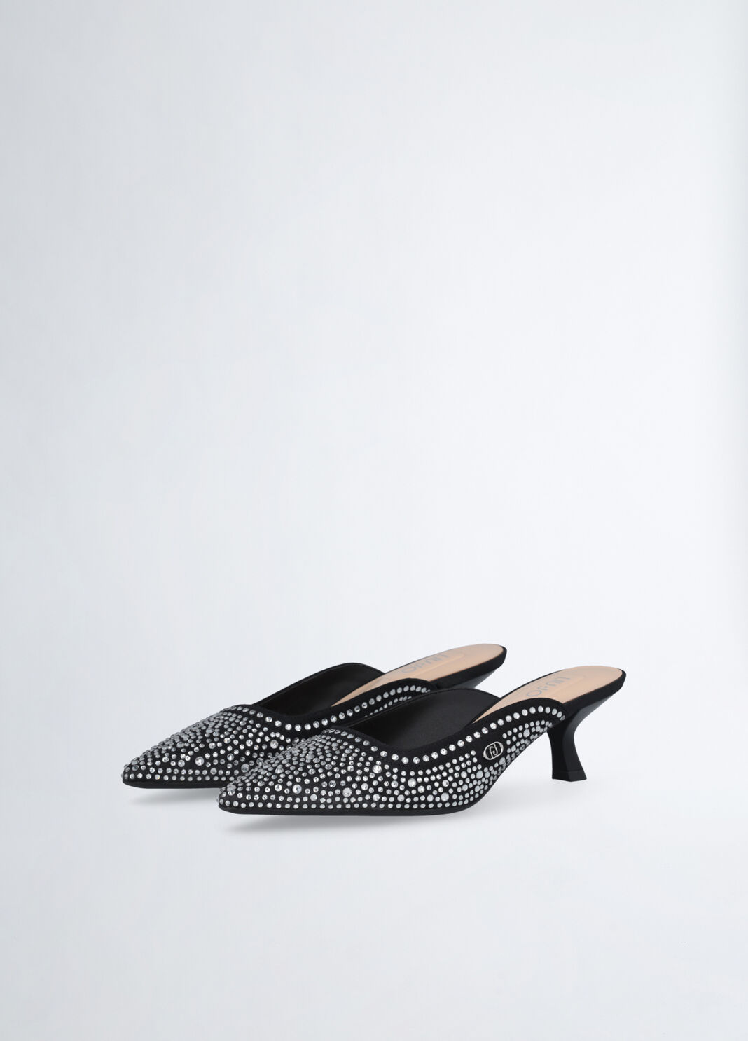 Full rhinestone mules black Liu Jo - large image number 4