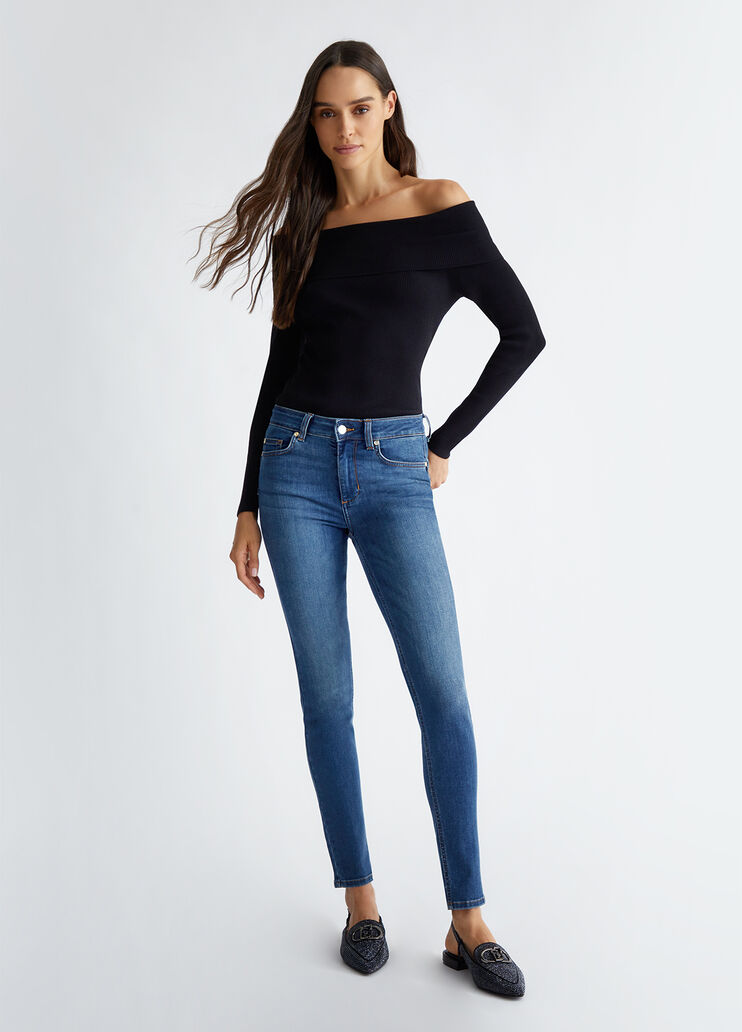 High-waisted skinny jeans Blue denim Liu Jo - medium High-waisted skinny jeans Blue denim Liu Jo - medium