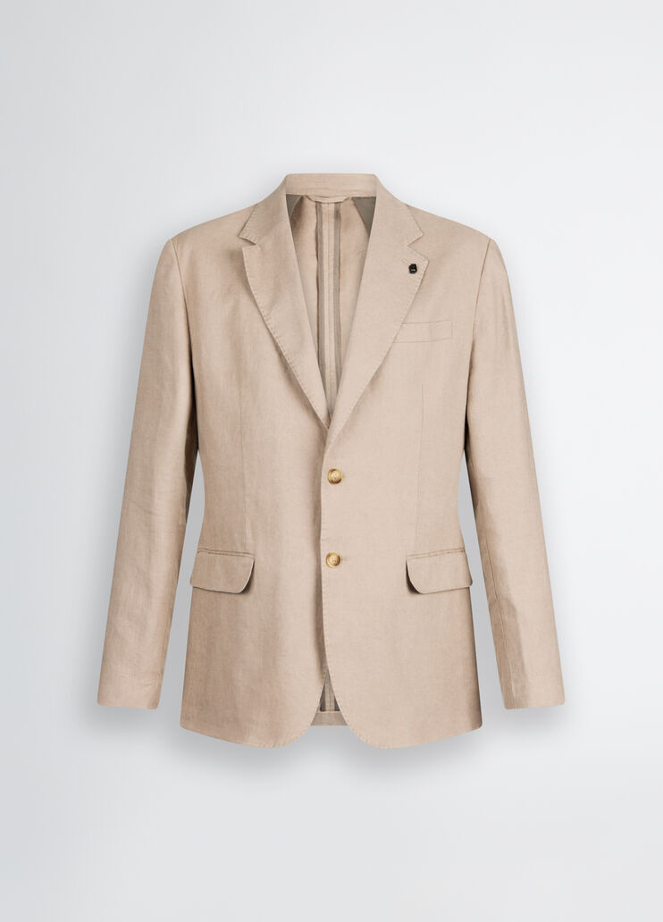 100% linen beige blazer beige Liu Jo - large image number 6 100% linen beige blazer beige Liu Jo - large image number 6