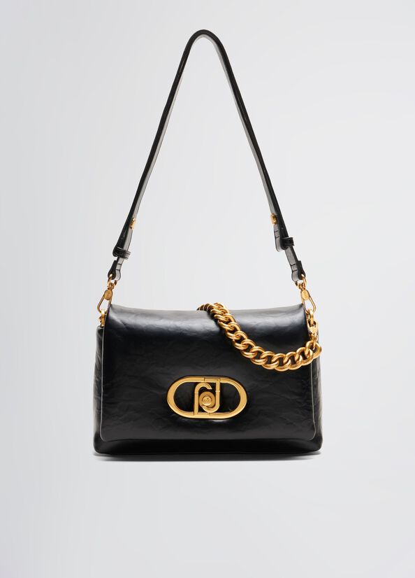Medium LaPuffy bag black Liu Jo - large image number 1