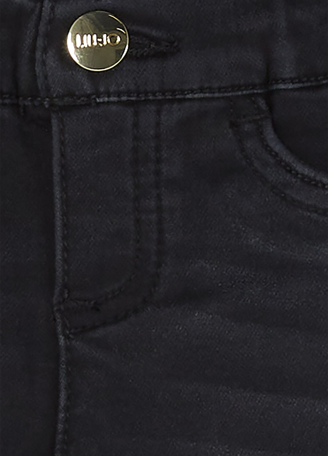 Infant skinny fit jeans Black denim Liu Jo - large image number 2