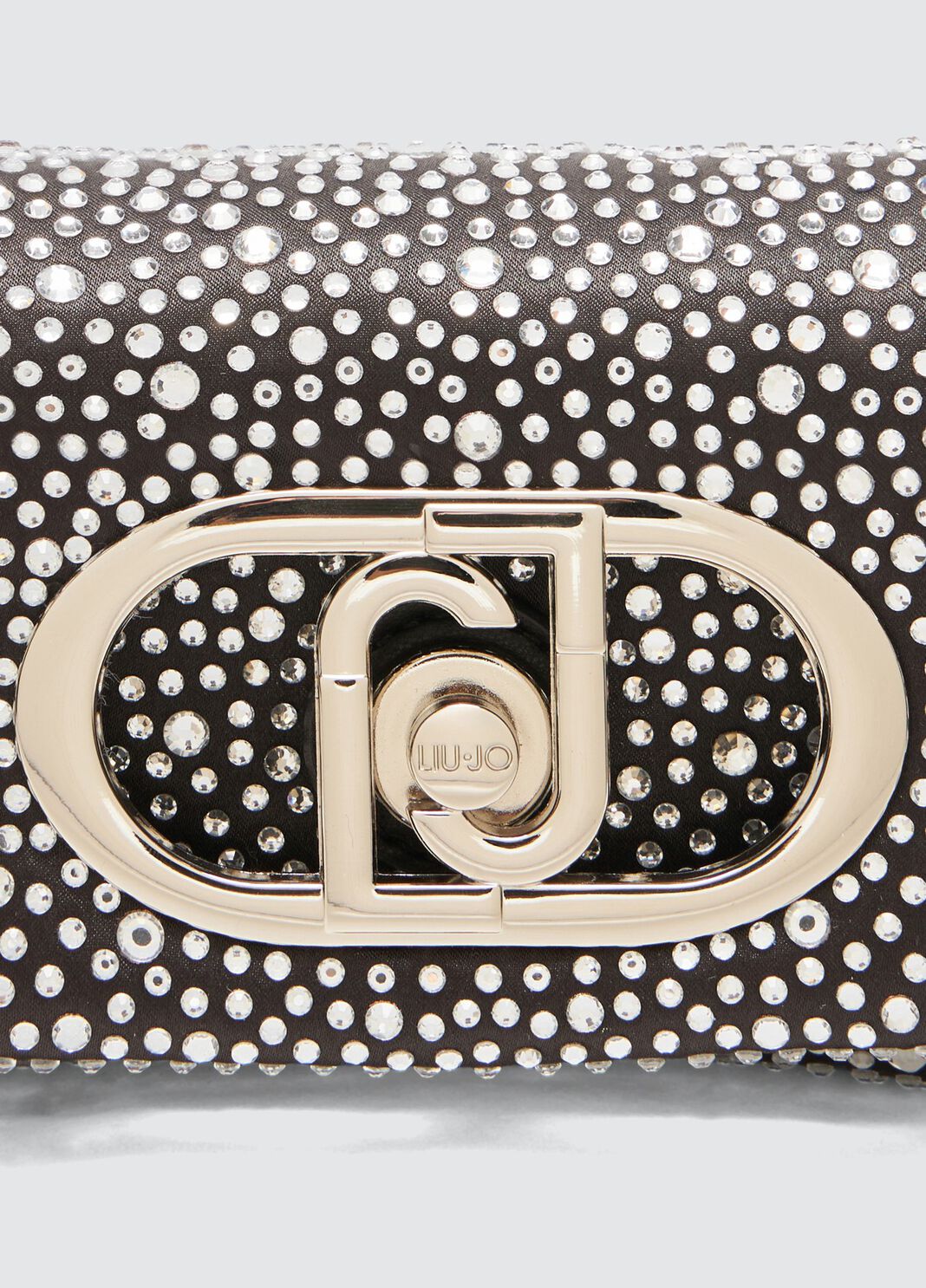 Sac LaPuffy format mini avec strass noir Liu Jo - large image number 8
