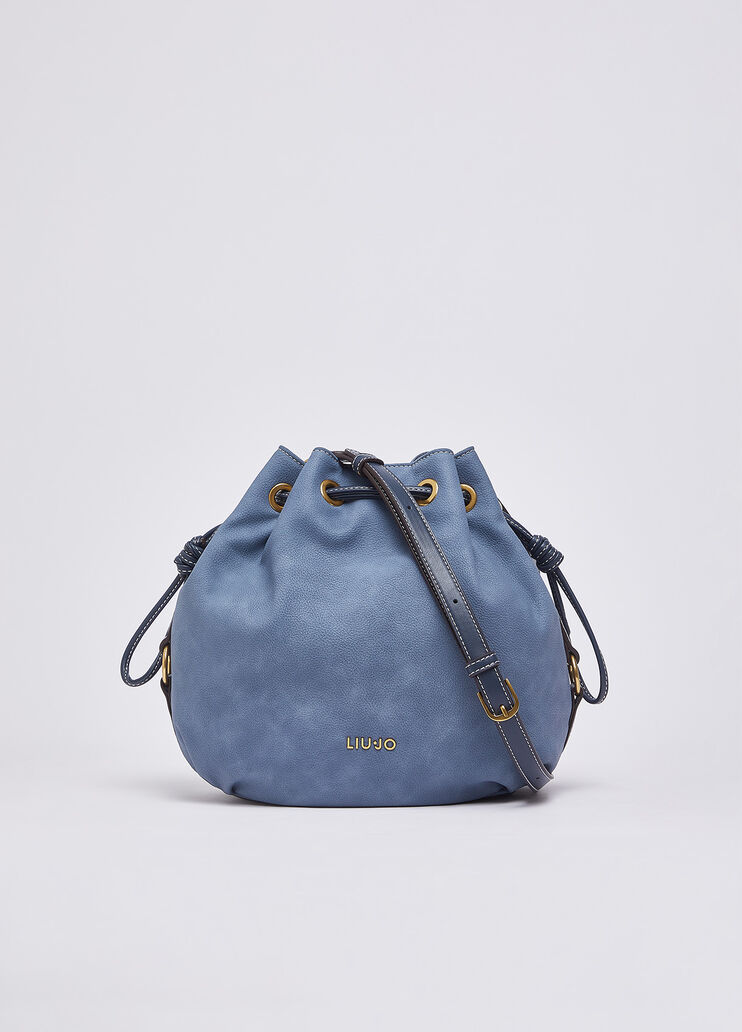 Borsa a tracolla media azzurro Liu Jo - medium
